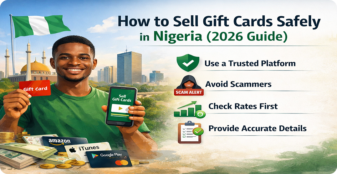 How to Sell Gift Cards Safely in Nigeria (2026 Guide)