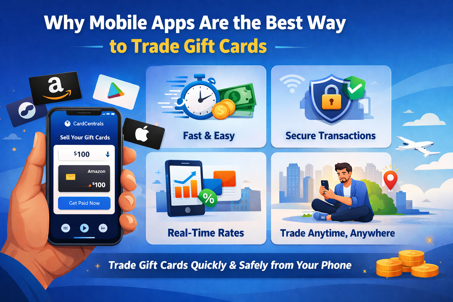 Why Mobile Apps Are the Best Way to Trade Gift Cards