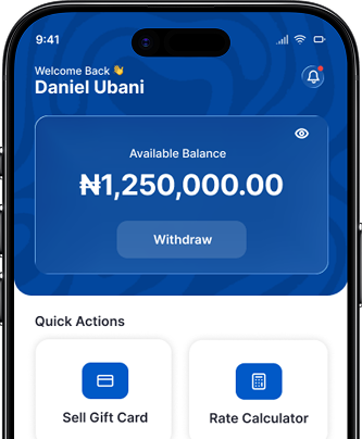 Cardcentrals app on phone